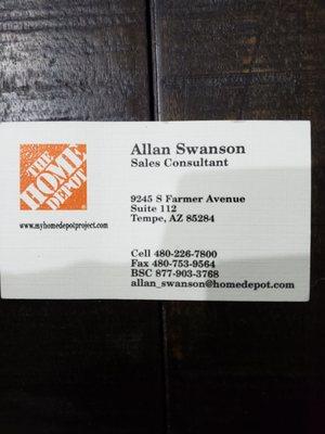 The Home Depot SPECIALIST that screwed up our window order.