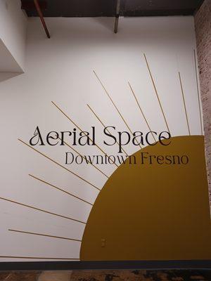 Aerial Space Downtown Fresno