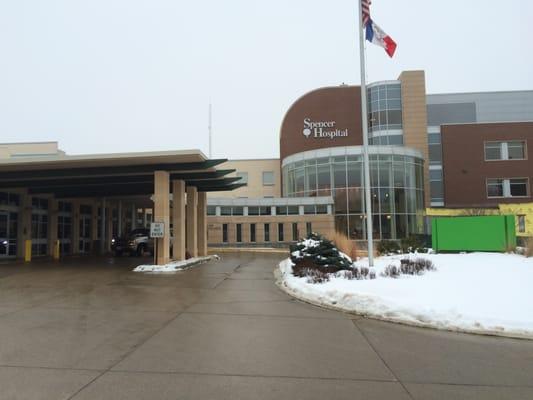 Inside of Spencer hospital lives the best eye clinic in Iowa, Wolfe Eye Clinic!