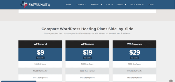 WordPress Hosting solutions include dedicated resources to optimize your website performance.