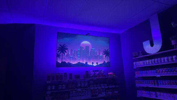 Lofi vibes at Jerrys Vape shop