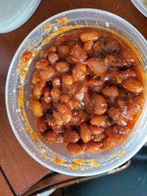 Smokey, sweet, baked beans