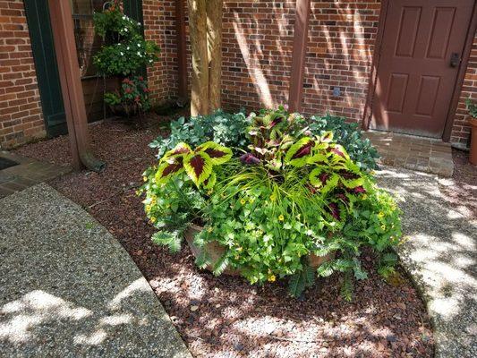 Front courtyard