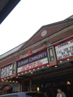 Dedham Community Theatre -- Dedham Center: 580 High Street, Dedham               Storefront