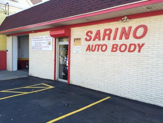 Sarino Auto Body specializes in vehicle collision repair, dents, dings and painting services...