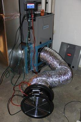 Duct Leakage Testing