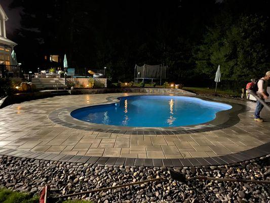 Pool and Pool deck