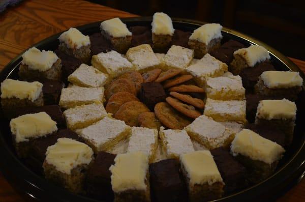 Platters are a great option for business meetings or any party.