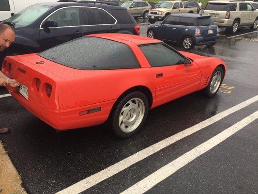 Tinted Corvette