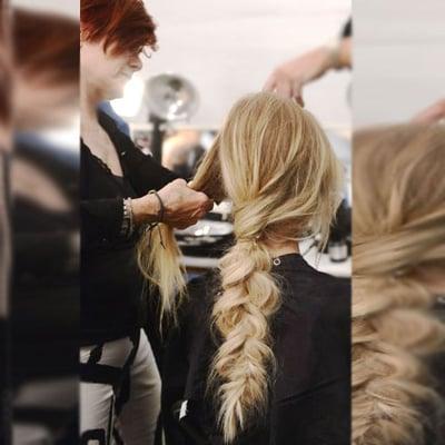 Karen Angel NYFW Mara Hoffman Desert Braids