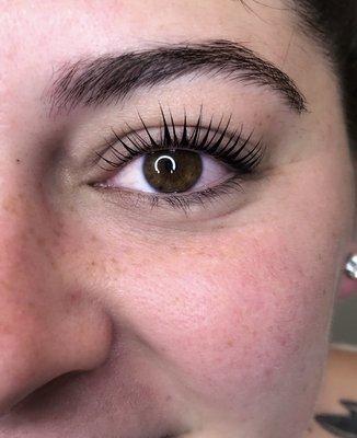 Lash lift by Hali