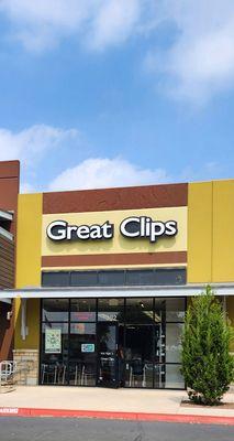 Front of Great Clips