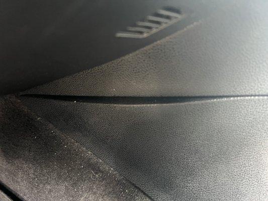 Center console doesn't line up after they removed it