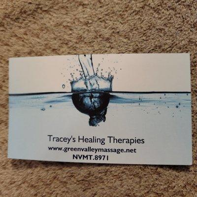 Tracey's Healing Therapies