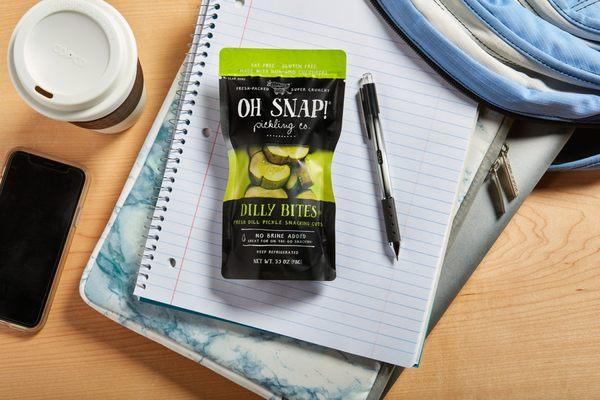 Product photography for Oh Snap!