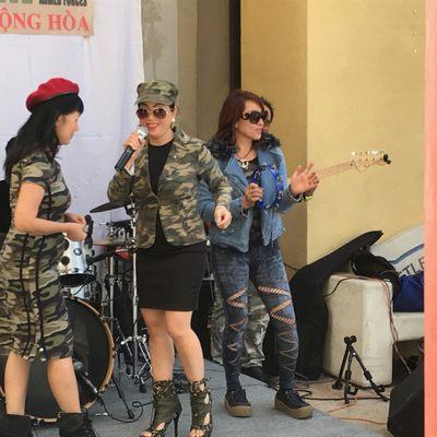 1960s-70s Vietnamese music performed during a free public event at the Museum of the Republic of Vietnam in Westminster, California.