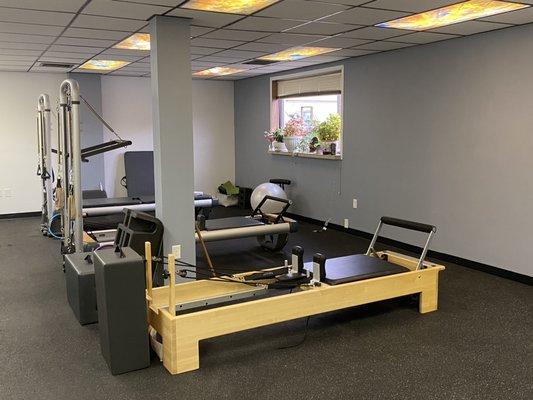 Interior of Pilates studio