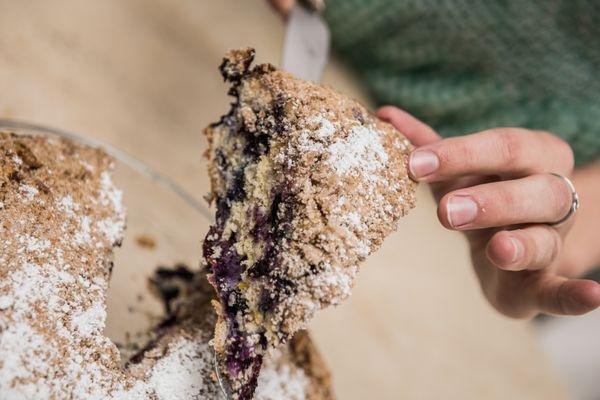 "Sun-Sweet Berries" Crumb Cake