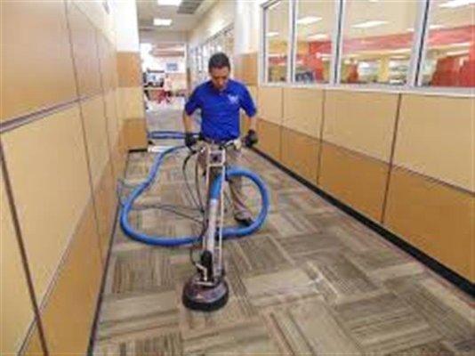 commercial carpet cleaning