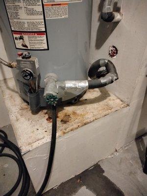 This leak suddenly happened after the plumber left my home. I called the company and was ignored. Didn't leave a good impression.