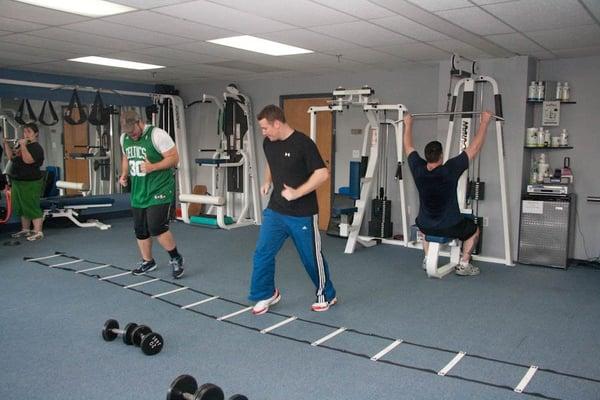 Agility Drills using the Ladder