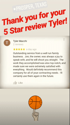 Thank you for another 5 star review!