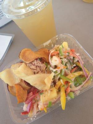 The shrimp ceviche is AMAZE!