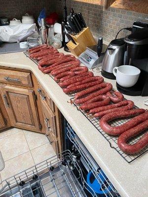 So much sausage.