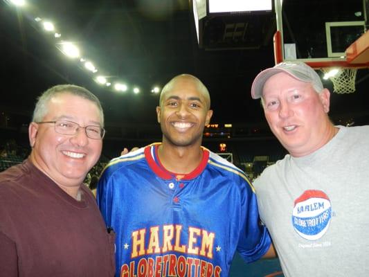 OSL hosts lots of sports stars including Dizzy Grant from the World Famous Harlem Globetrotters!!!