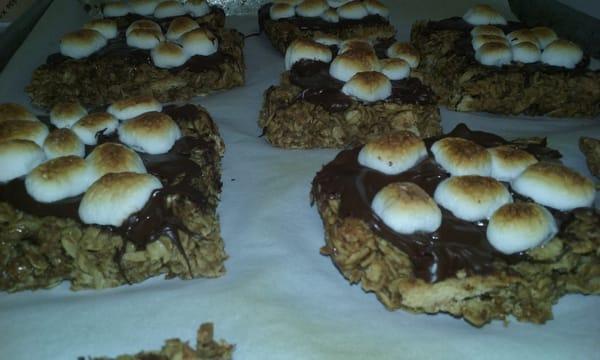 S'mores granola bars. They are so delicious