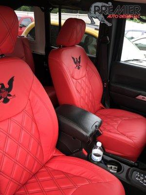 Leather Installation 2017 Jeep