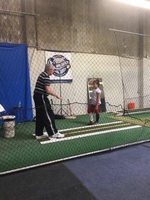 Pitching lesson