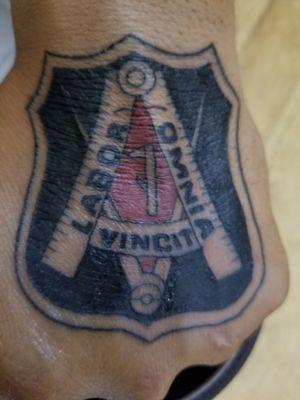 U.B.C Shield  inked for life. Local 2236 in Oakland CaliRide or Die!!!! VP "not the Vice President"