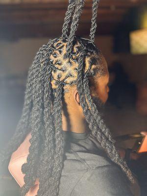 6 Strand Twists