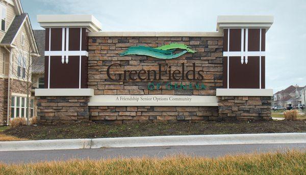 GreenFields of Geneva Exterior Signage