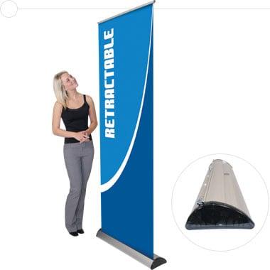 Banner Stands and banners