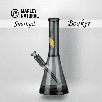 Marley Natural Smoked Beaker, Marley Glass