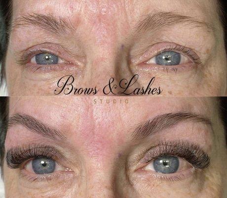 eyelash extensions & eyebrow threading + tinting