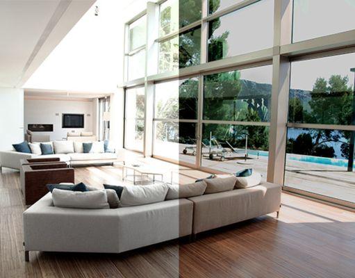 Window film is virtually undetectable but make a big difference in the comfort of your home!