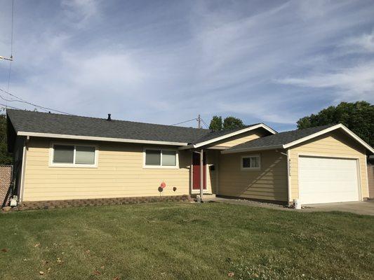 Siding installation