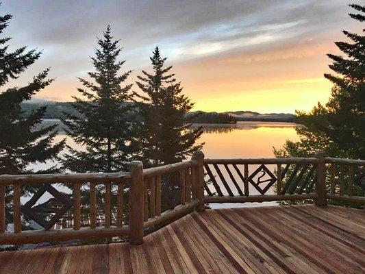 View of First Lake, Old Forge, NY