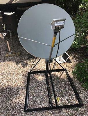 HughesNet Gen5 Mobile Satellite Internet Setup (Deploy anywhere in he USA, USVI)