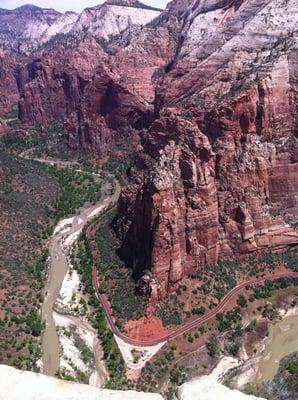 Zion!!  Angel's Landing is a spectacular Trail WOD... steady as she goes!