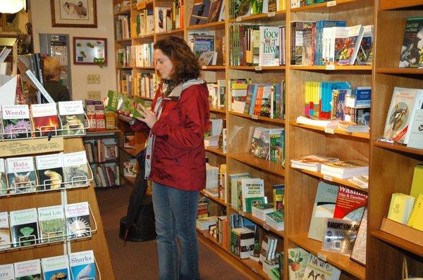 We have a large variety of field guides, nature books, birding guides, children's books and more.