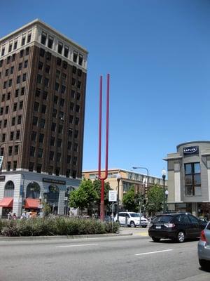 Shattuck Avenue at Center Street.