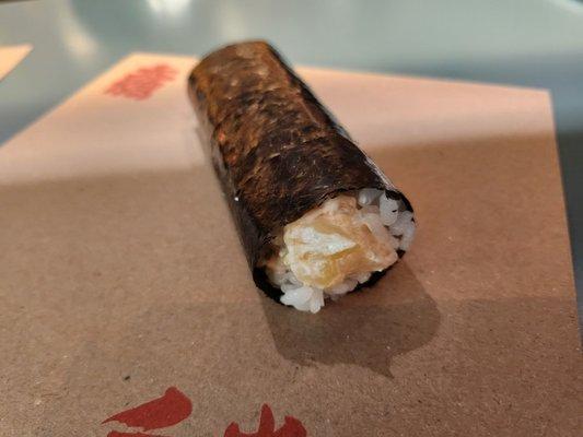 bay scallop hand roll