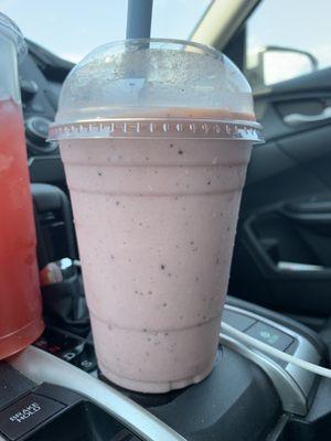 Blueberry cheesecake shake