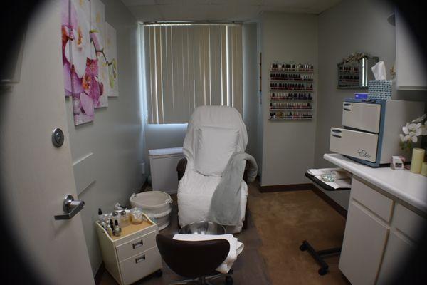 White Orchid Nail Spa Zero-Gravity Bed Pedicures and Manicures