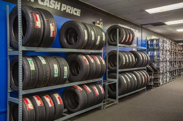 We aren't just a wheel store. We have all the tires you need to keep your family safe! Make low payments. No banking information is required