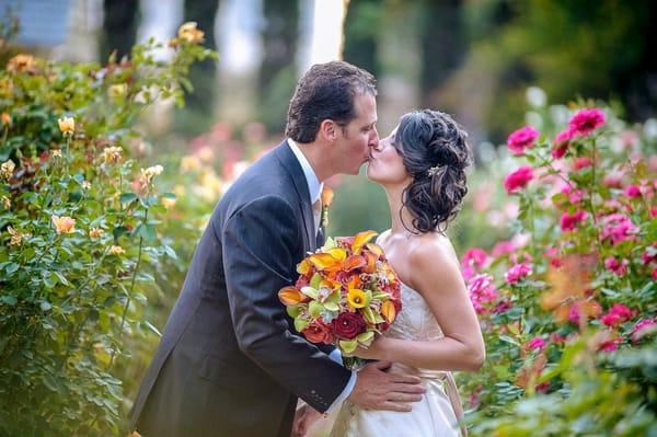 Wedding at the Raleigh Rose Garden